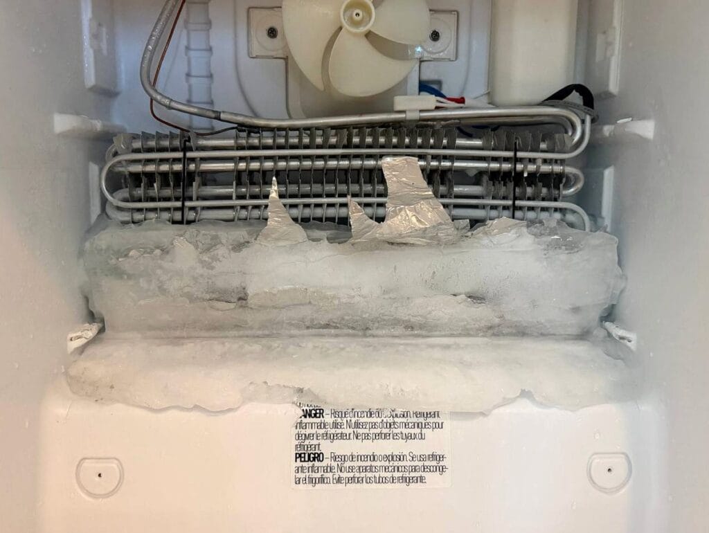 refrigerator icing
